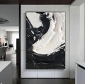 黒と白 01 by Palette Knife の壁装飾テクスチャ